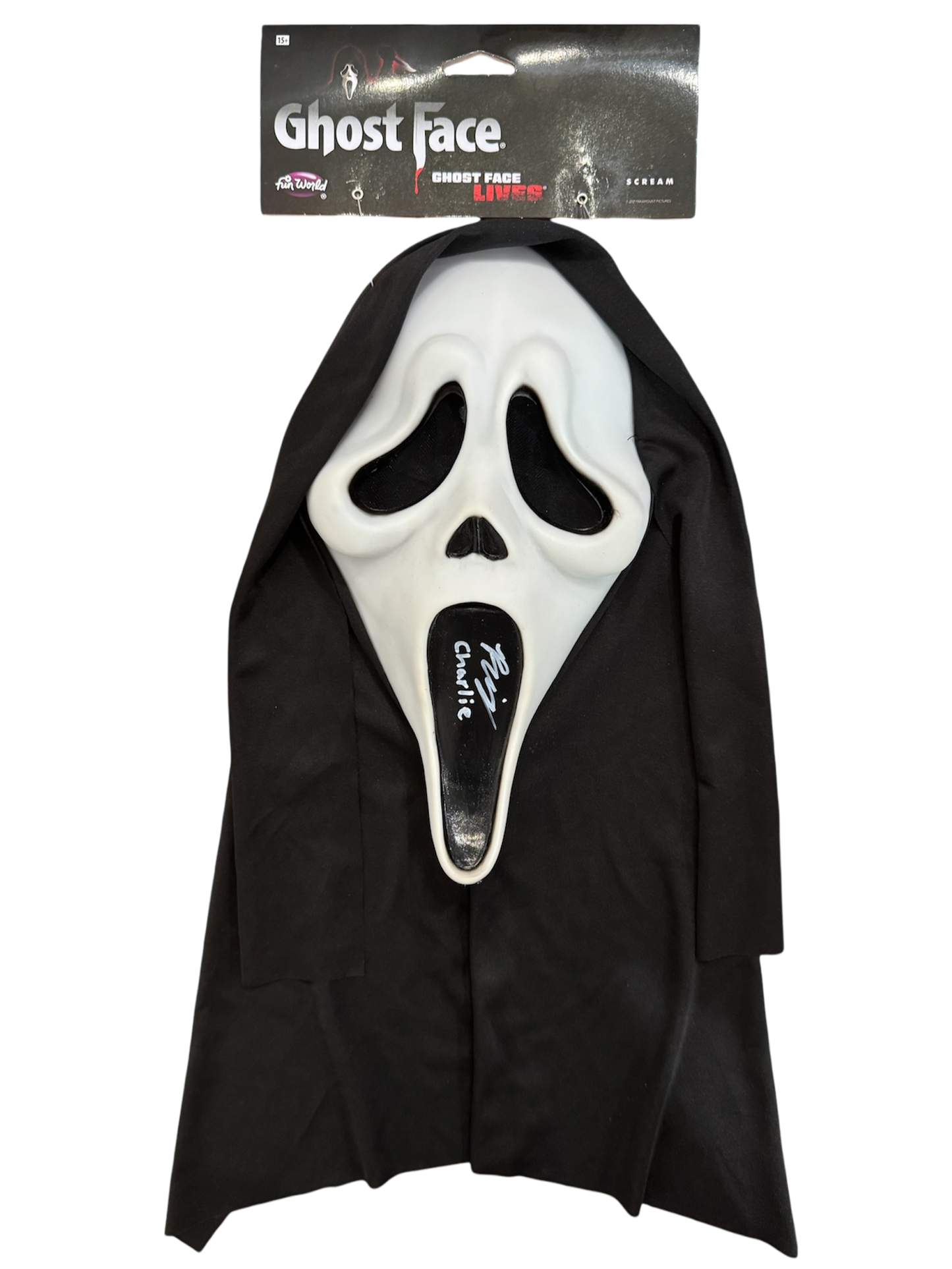 Rory Culkin Signed Mask Scream Ghostface JSA COA