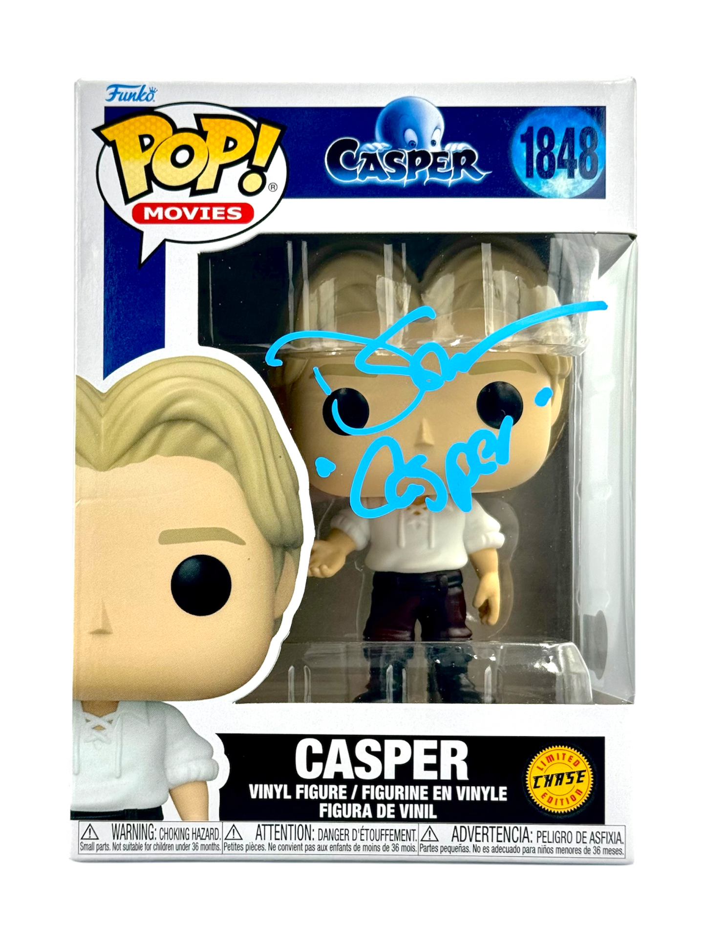 Devon Sawa Signed Casper Funko Pop Beckett COA