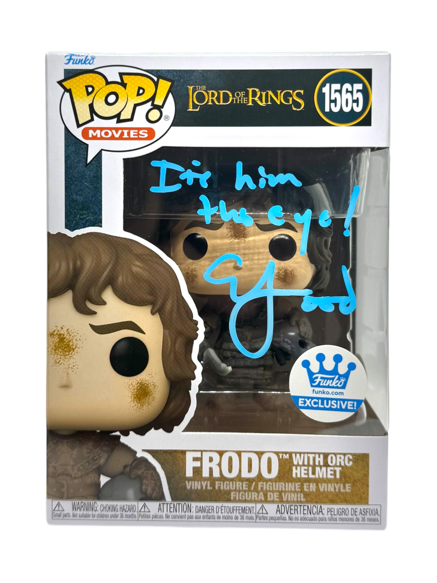 Elijah Wood Signed Funko Pop The Lord of the Rings Frodo JSA COA