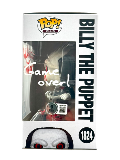 Leigh Whannel Signed Funko Pop Saw Co-Creator Beckett COA