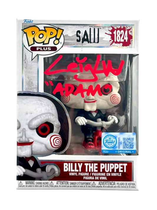 Leigh Whannel Signed Funko Pop Saw Co-Creator Beckett COA