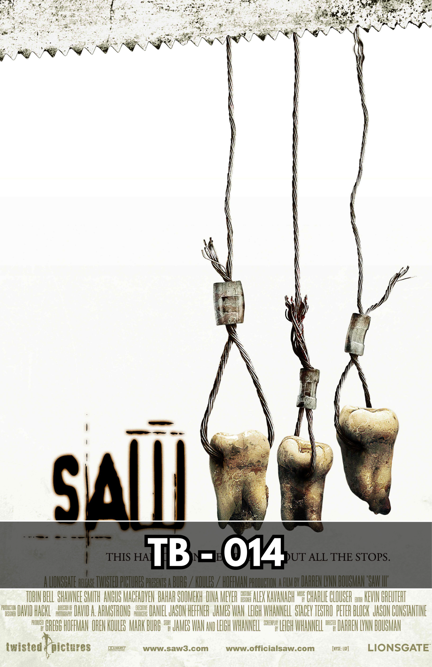 Tobin Bell Private Signing