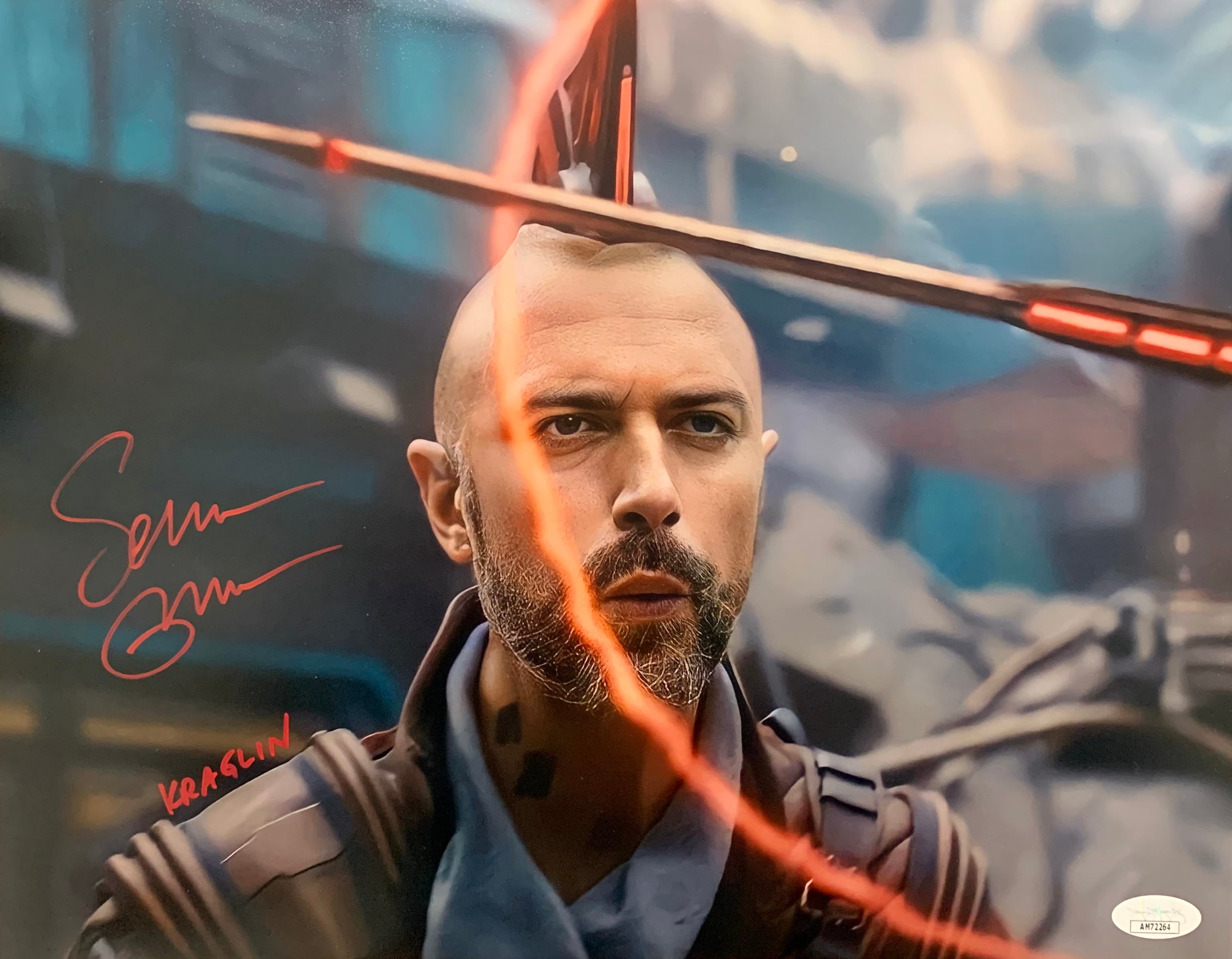 Sean Gunn Signed 11x14 Photo GOTG.3 Kraglin JSA COA – MOZA Collectibles