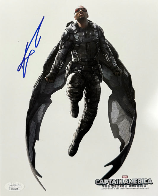 Anthony Mackie Signed 8x10 Photo Captain America: The Winter Soldier Falcon JSA COA