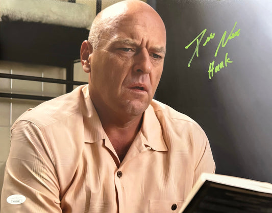 Dean Norris Signed 11x14 Photo Breaking Bad Hank Schrader JSA COA