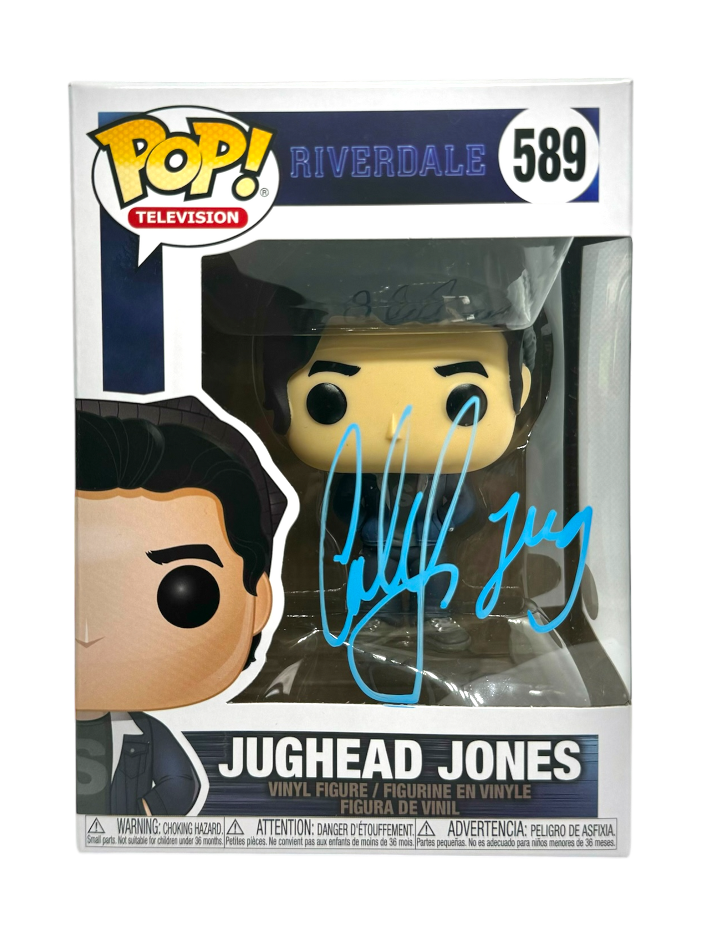 Cole Sprouse Signed Funko Pop Riverdale Jughead JSA COA