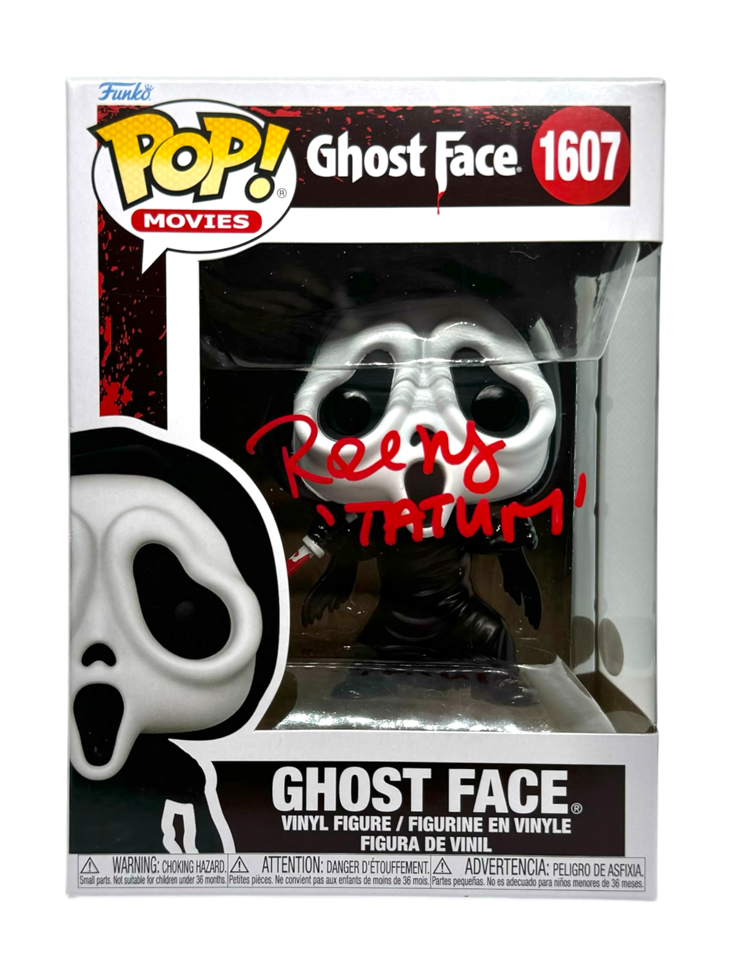 Rose McGowan Signed Funko Pop Scream Tatum JSA COA