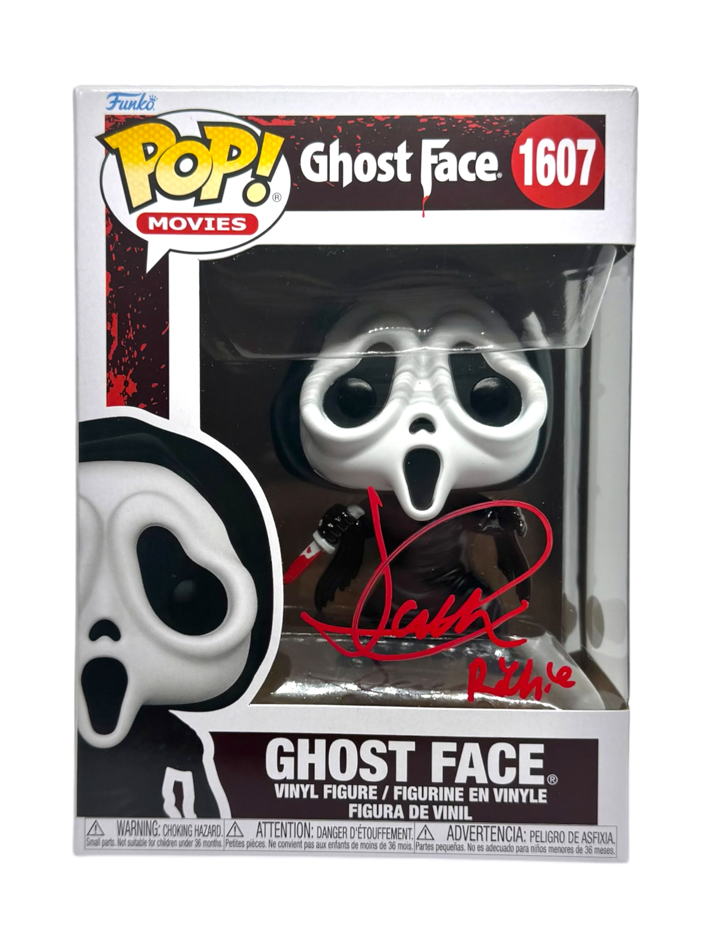 Jack Quaid Signed Funko Pop Scream Richie JSA COA