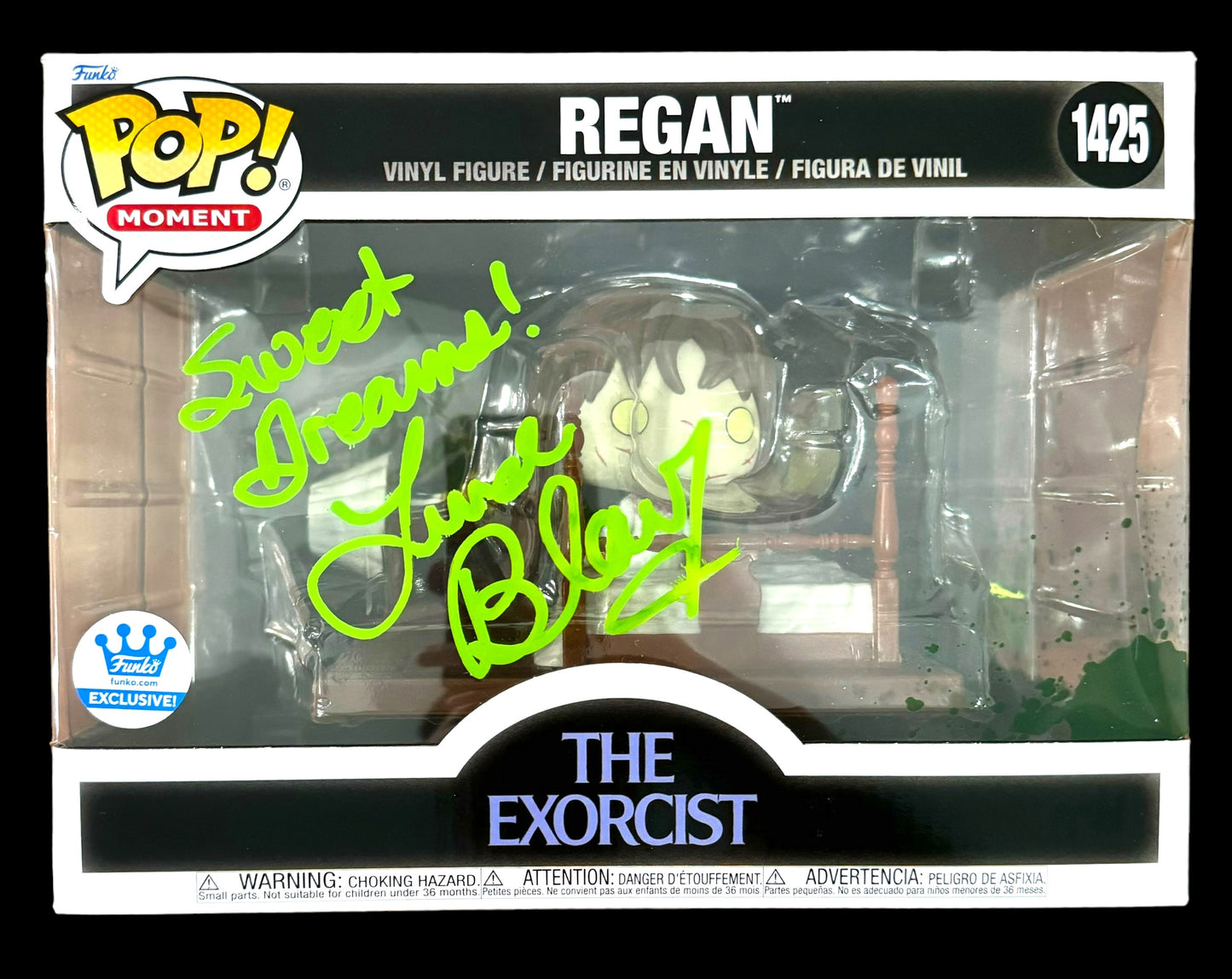 Linda Blair Signed Funko Pop The Exorcist Regan JSA COA