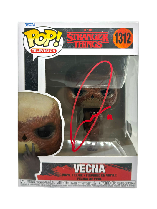 Jamie Campbell Bower Signed Funko Pop Stranger Things Vecna Beckett COA