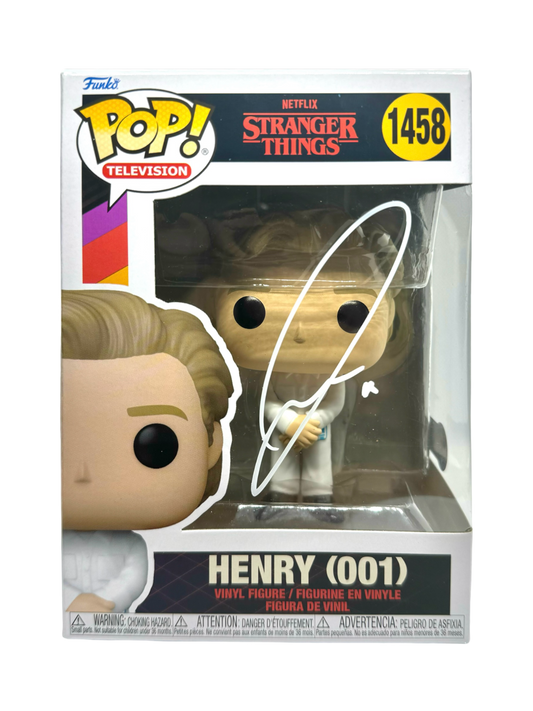 Jamie Campbell Bower Signed Funko Pop Stranger Things 001 Beckett COA